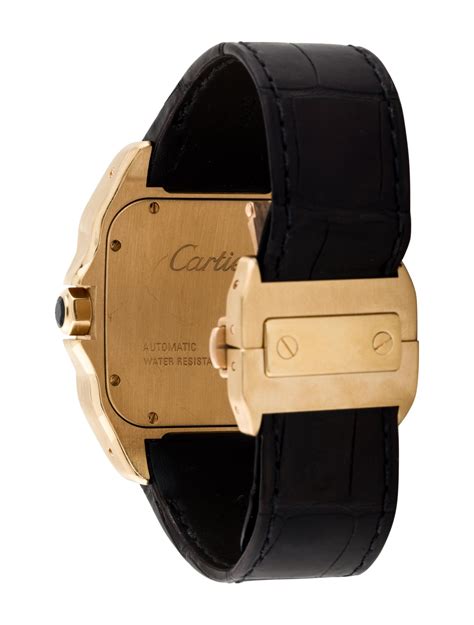 cartier watch straps santos 100